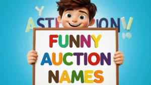 funny auction names