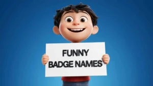 funny badge names