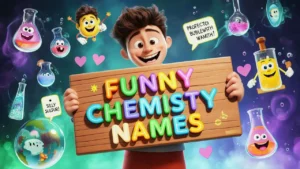 funny chemistry names