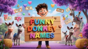 funny donkey names