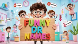 funny dr names