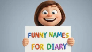 funny names for diary