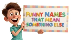 funny names that mean something else