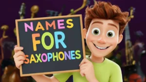 names for saxophones