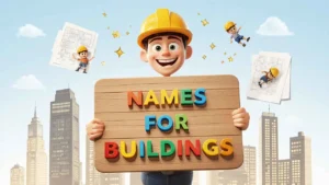 names for buildings