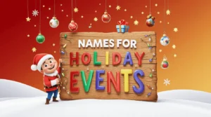 names for holiday events