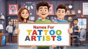 names for tattoo artists