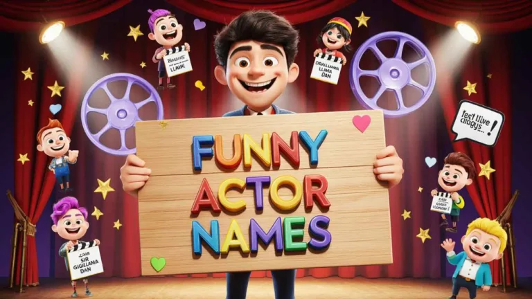 funny actor names