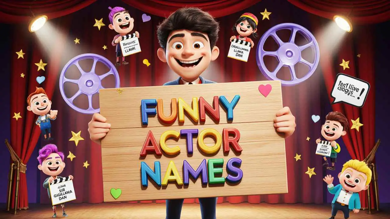 funny actor names