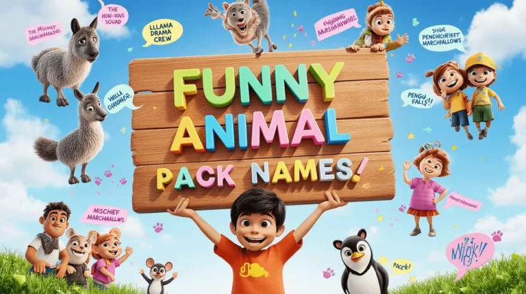 funny animal pack names