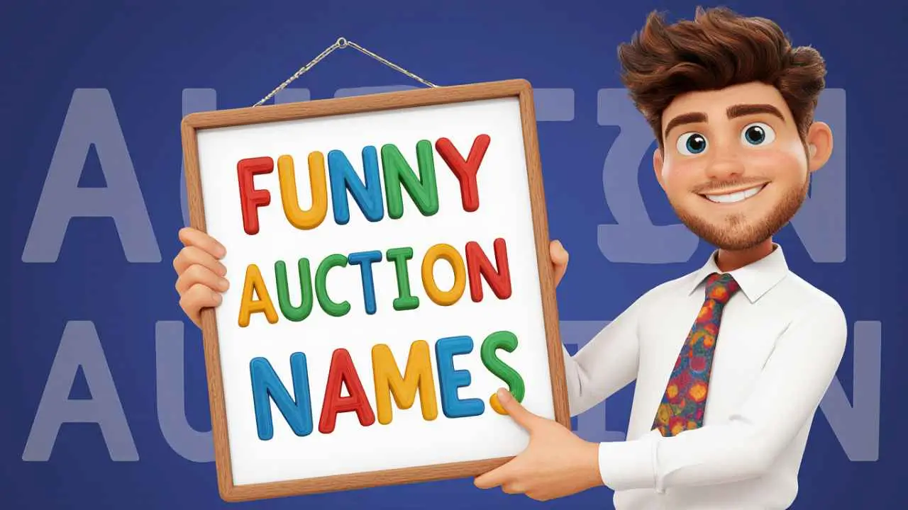 funny auction names