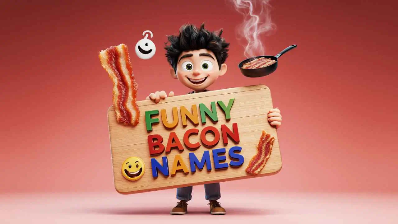 funny bacon names