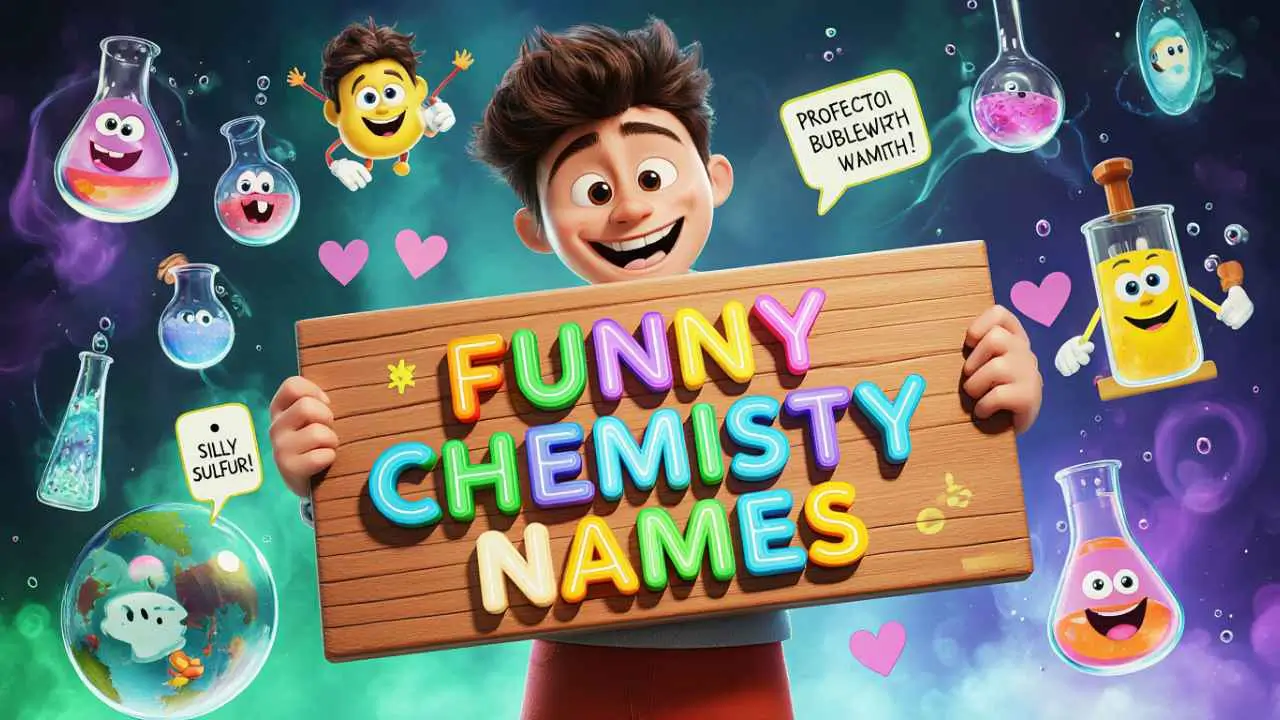 funny chemistry names