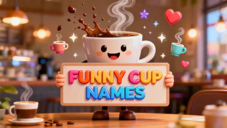 funny cup names