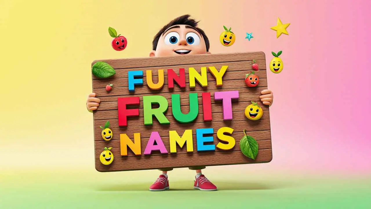funny fruits names