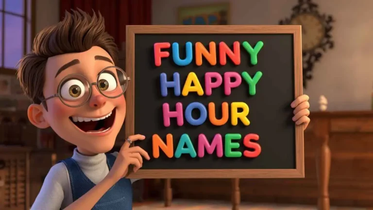 funny happy hour names