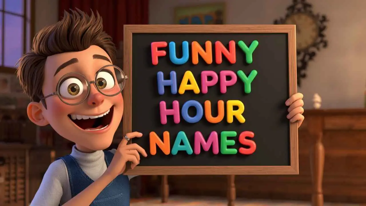 funny happy hour names