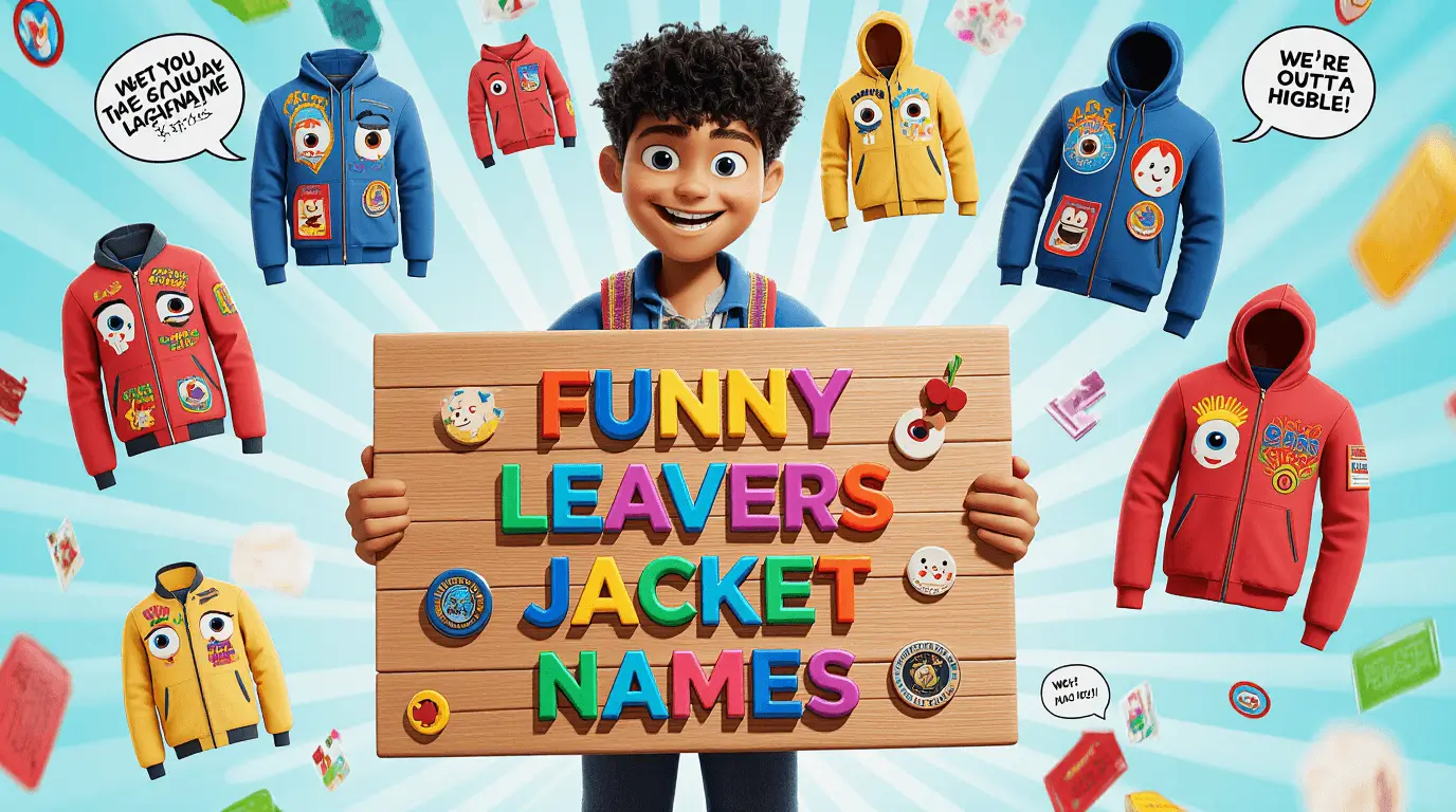 funny leavers jacket names