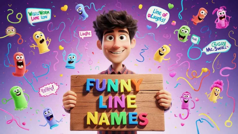 funny line names