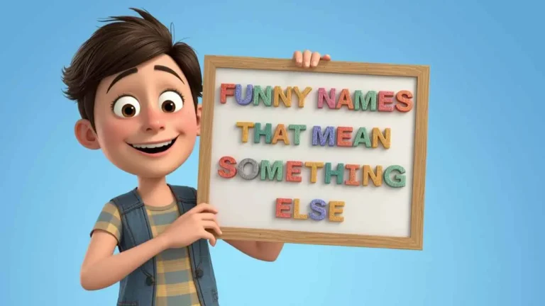 funny names that mean something else