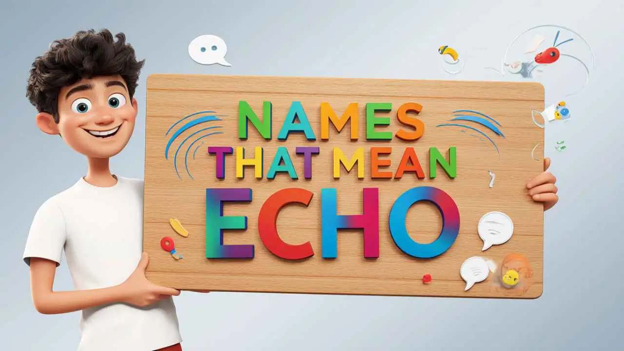 names that mean echo
