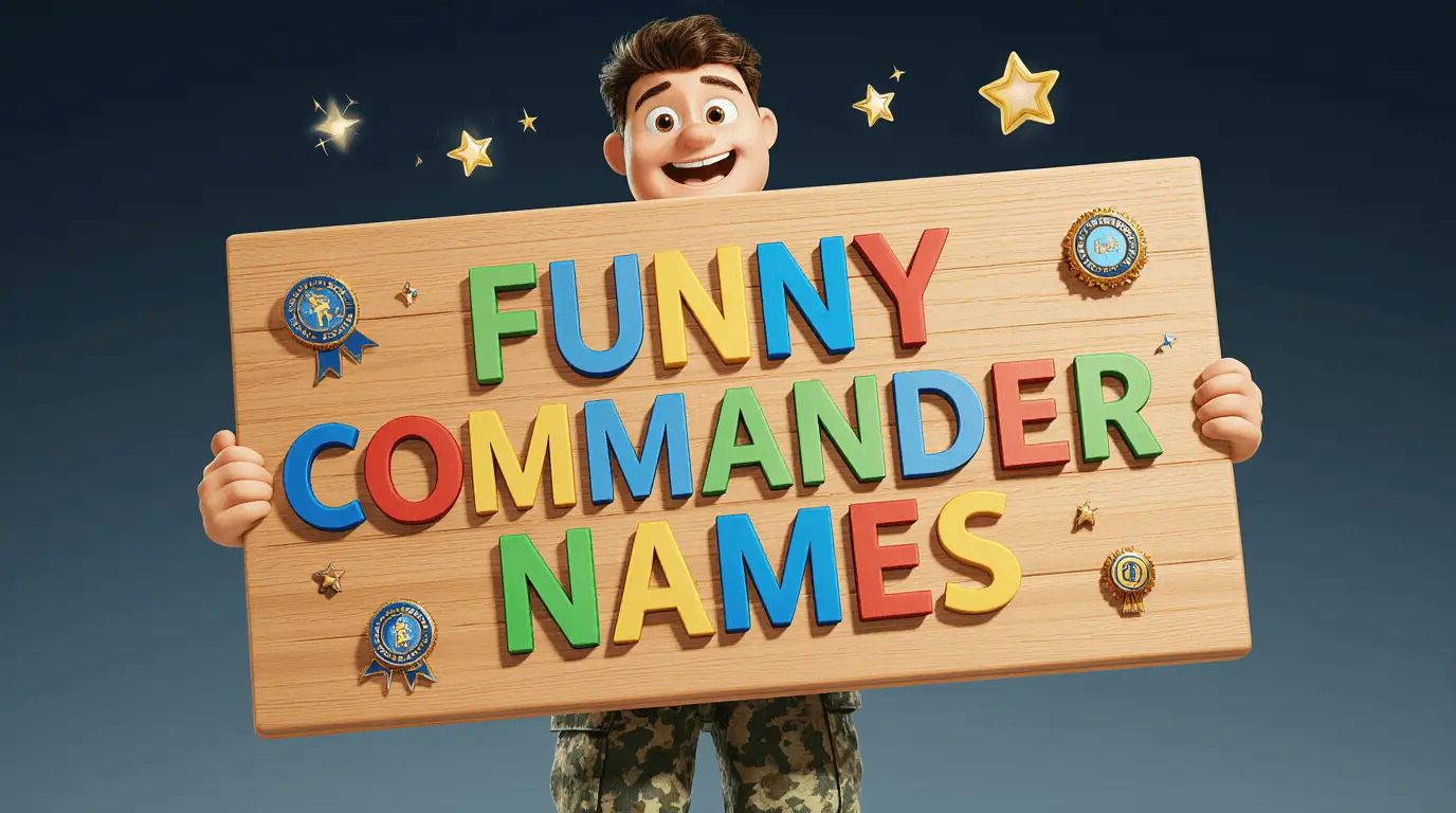 funny commander names