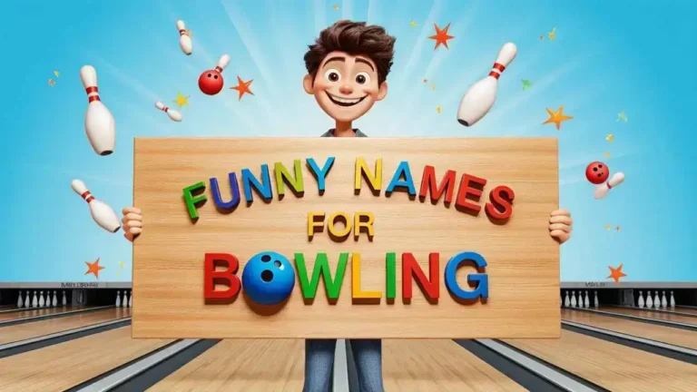 funny names for bowling