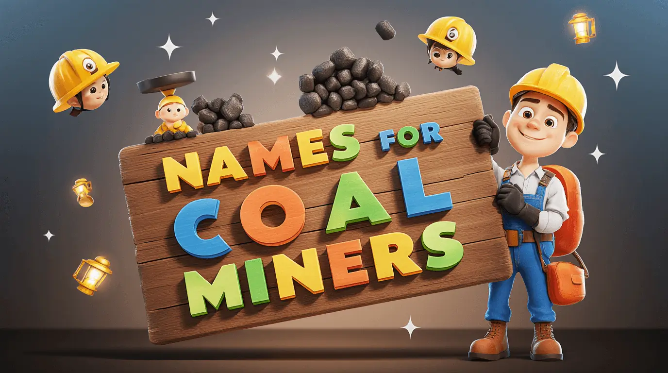 names for coal miners