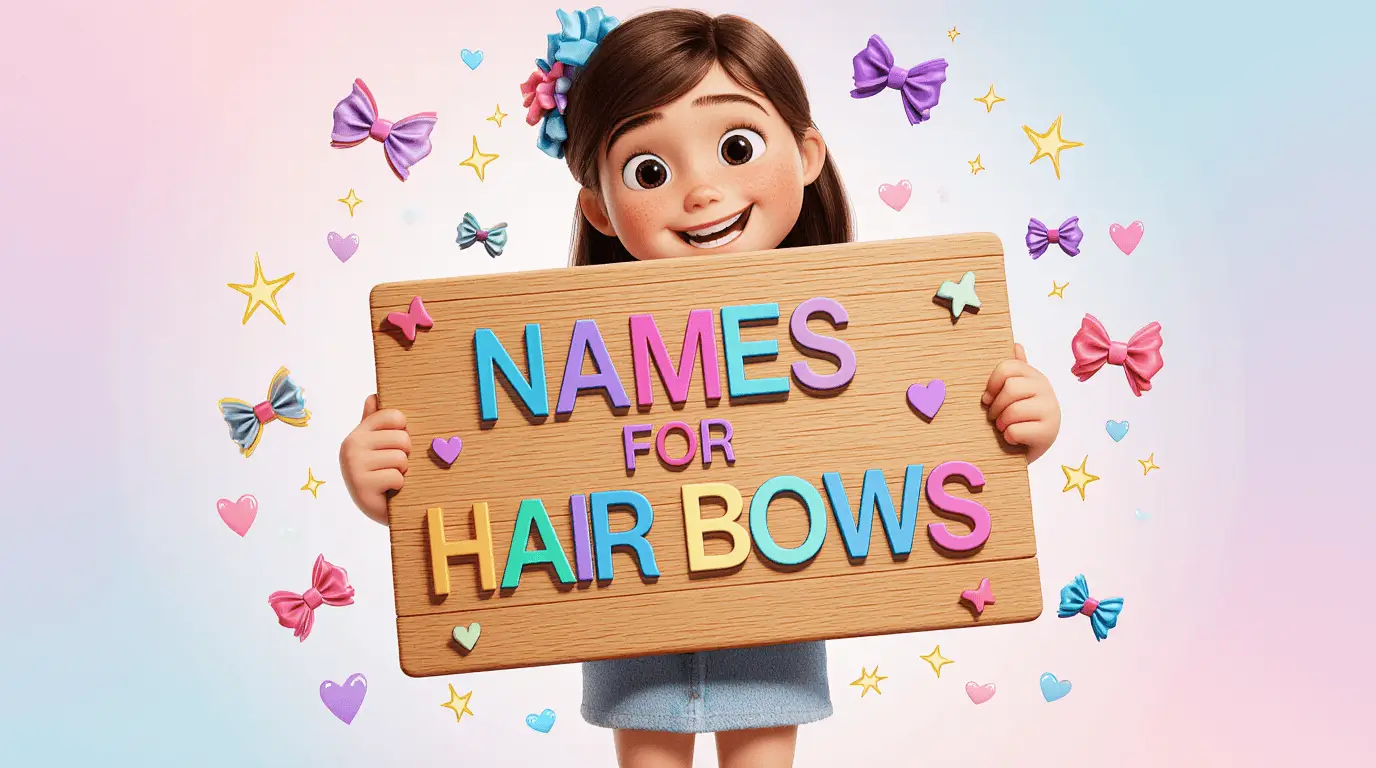 names for hair bows