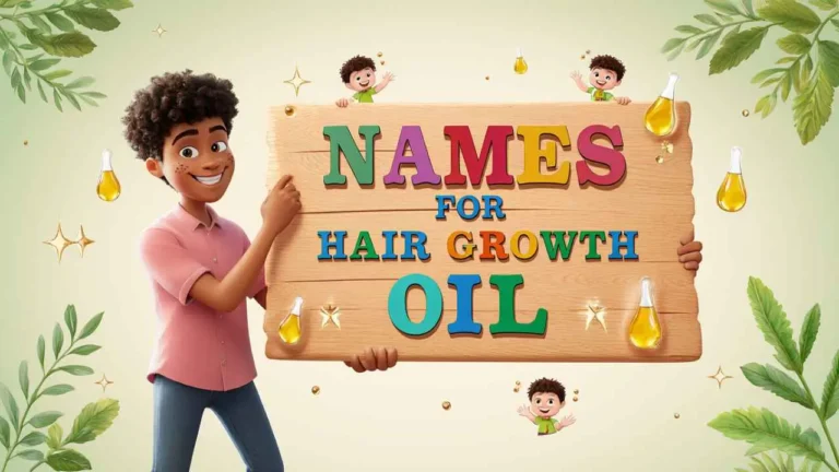 names for hair growth oil