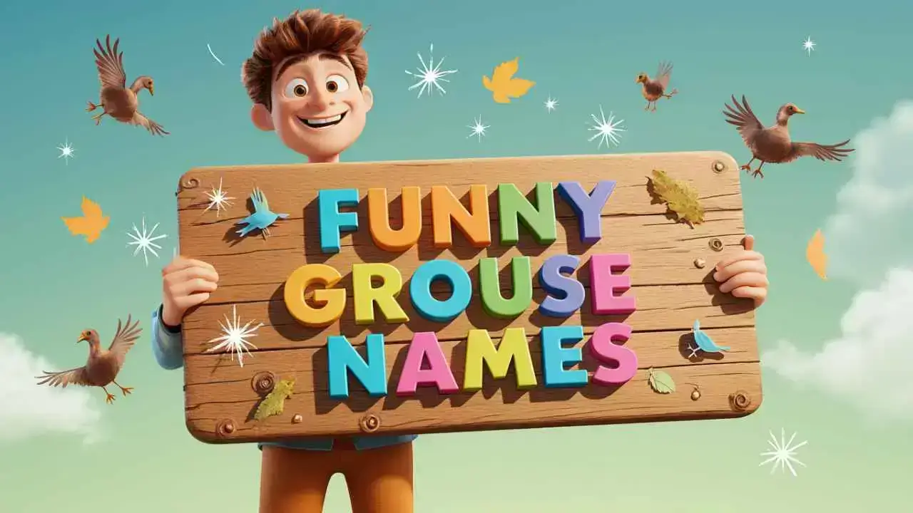 funny grouse names