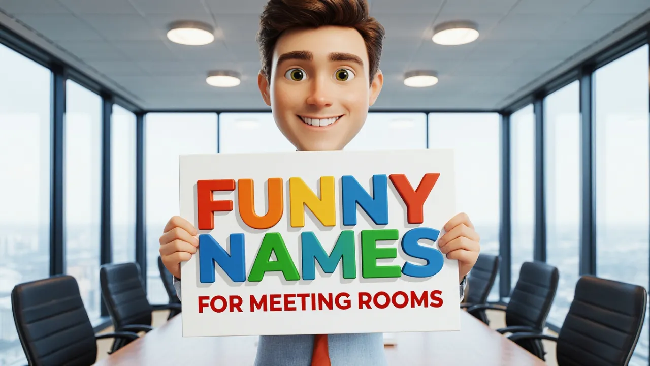 funny names for meeting rooms