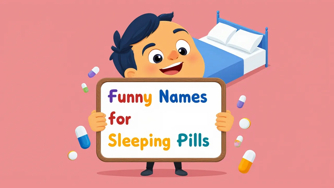 funny names for sleeping pills